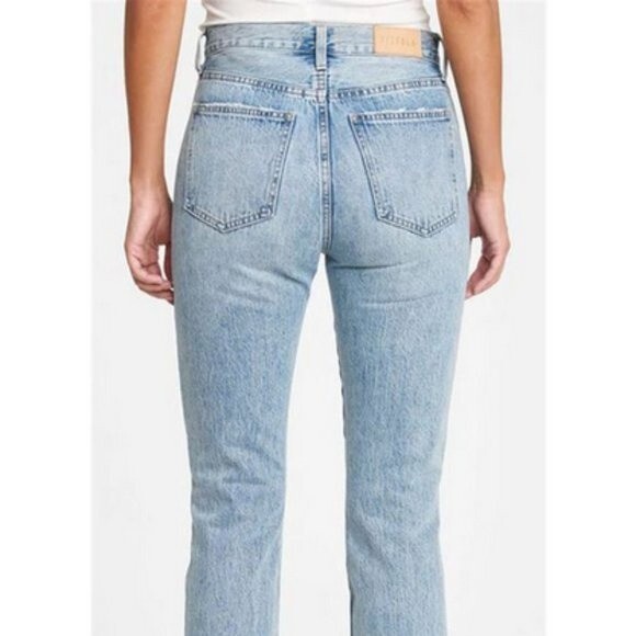 Pistola KEATON HIGH RISE SLIM STRAIGHT in Pursue distressed - Picture 3 of 10